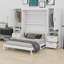 Lit escamotable Murphy avec placard, tiroirs et tablettes-1487561556-1487561557