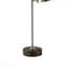 Lampe de table - 1 pièce de style contemporain simple, structure en métal nickel satiné, tête réglable