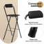 Portable Folding Bar Stool With Backrest Tall (1 Pcs, 29.53Inch)-1756589534