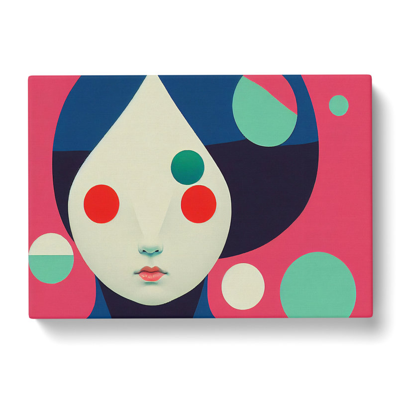 Woman Modern Art Vol.4 Abstract - Wrapped Canvas Print, 35cm H x 50cm W x 3cm D