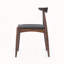 Ensemble de 2 chaises de salle à manger en bois d'hévéa avec dossier ergonomique-1198624107-1198624108