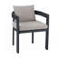 Chaise de patio d'extérieur en aluminium-115516063