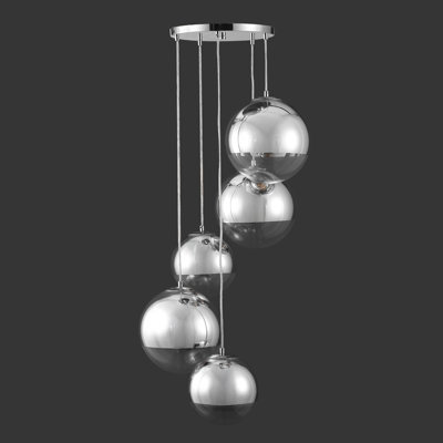Lustre en métal 5 lumières Skylina