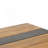 Dining Table With Powder-Coated Frame