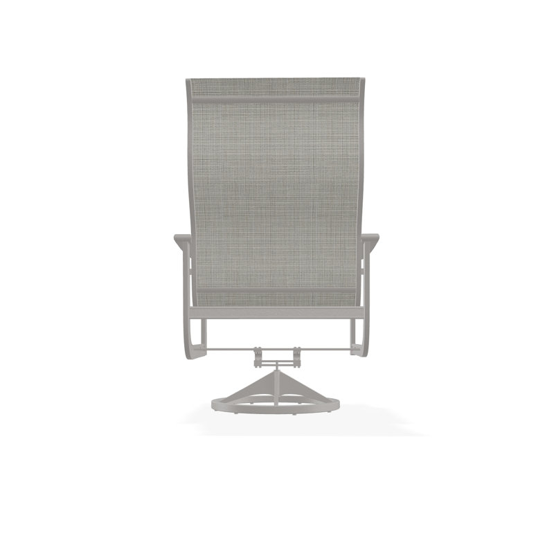 St. Catherine Polymer Outdoor Lounge Chair, Warm Gray, Sicily