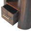 55cm W Solid Wood Bedside Table