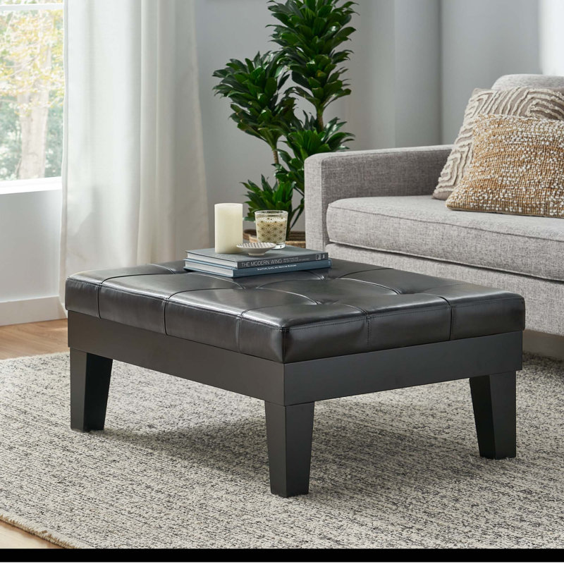 Repose-pieds moderne avec rangement pour le salon