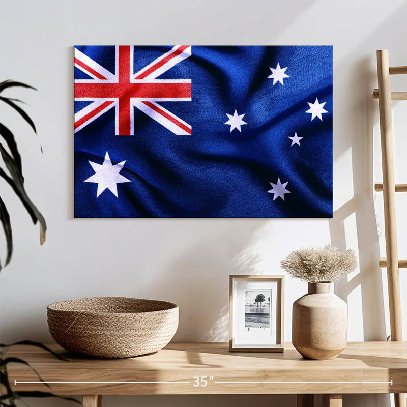 Borges Australian Flag, 16" H x 24" W