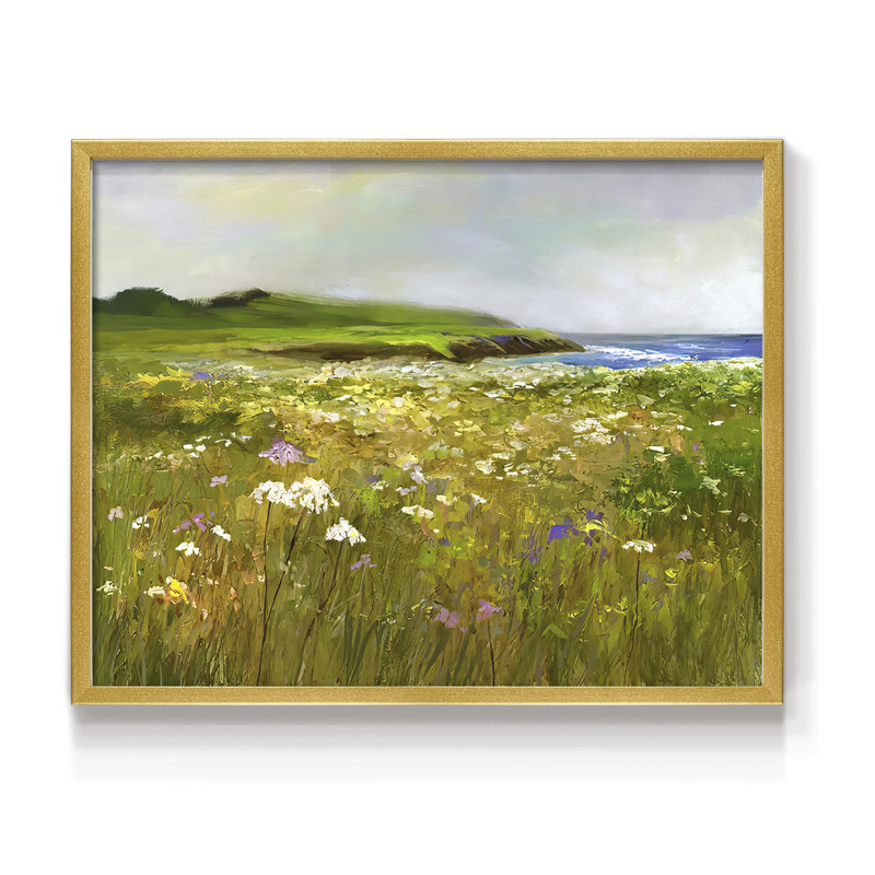 Montara Bluffs -Framed Print - Restickable, 16'' H x 20'' W