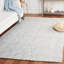 Fredi Abstract Hand Tufted Wool/Cotton Area Rug in Light Blue/Ivory-33845420