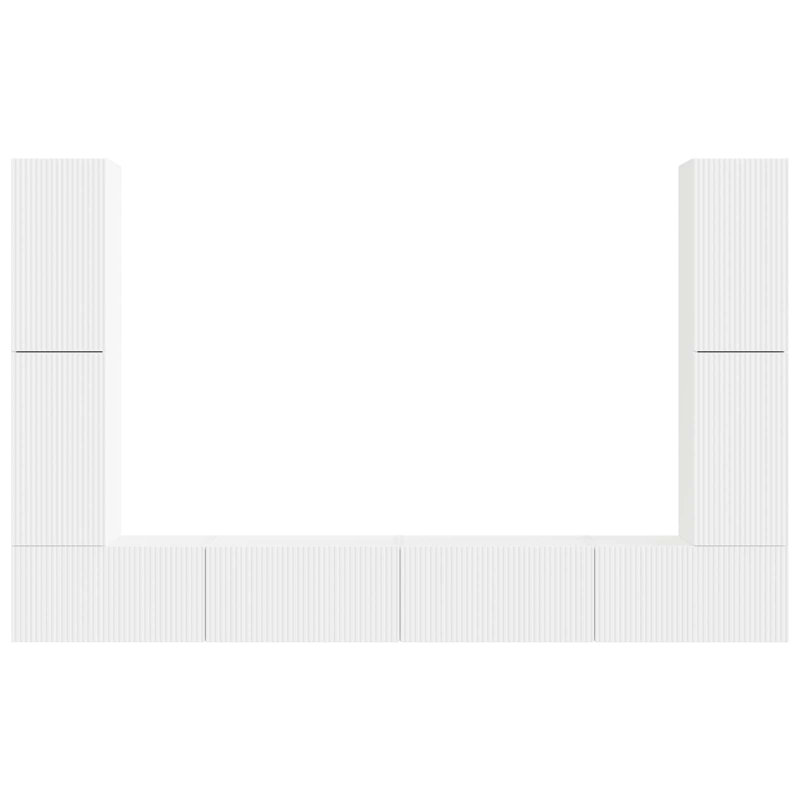 Unfinished Entertainment Centre for TVs up to 60", White