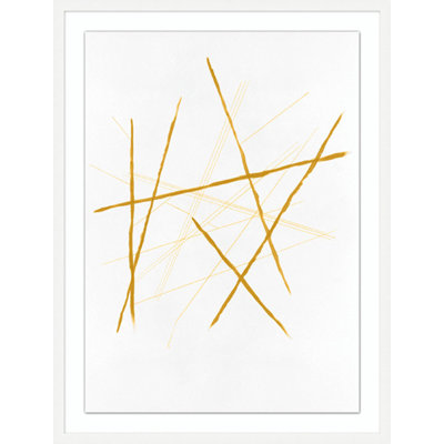 Sticks No Stones 2 Framed Painting