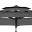 Parasol de marché à 3 niveaux avec bouton-poussoir inclinable et manivelle-425146754-425146767