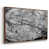 Toile naturelle avec cadre flottant