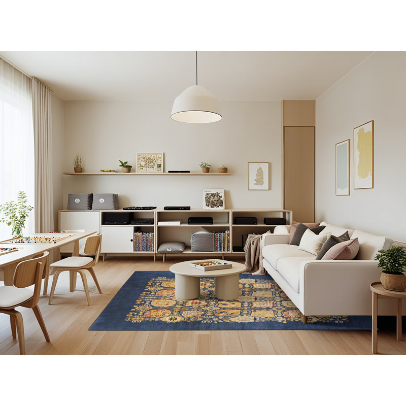 Patchwork Indoor Rug, Rectangle 7' x 9'