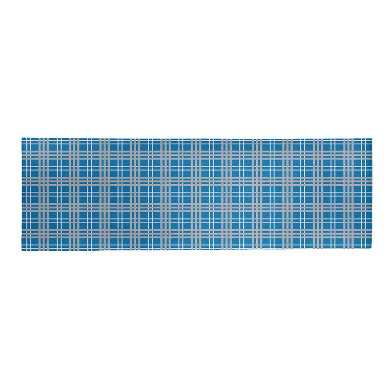 Plaid Indoor Rug, Runner 2'6" x 8'