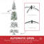 Arbre de Noël artificiel avec 1159 pointes