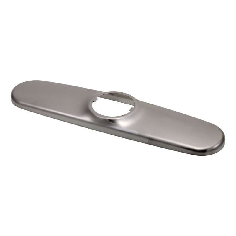 Écusson robinet de cuisine coulissant linden, Acier inoxydable Brilliance