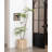 Artificial Jacaranda Marble Flower Pot