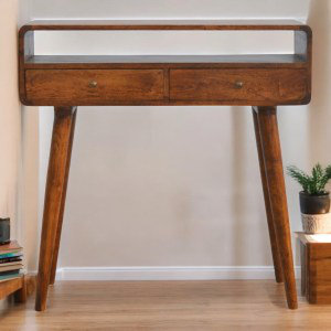 Chestnut Serenity Versatile Console Table or Nightstand