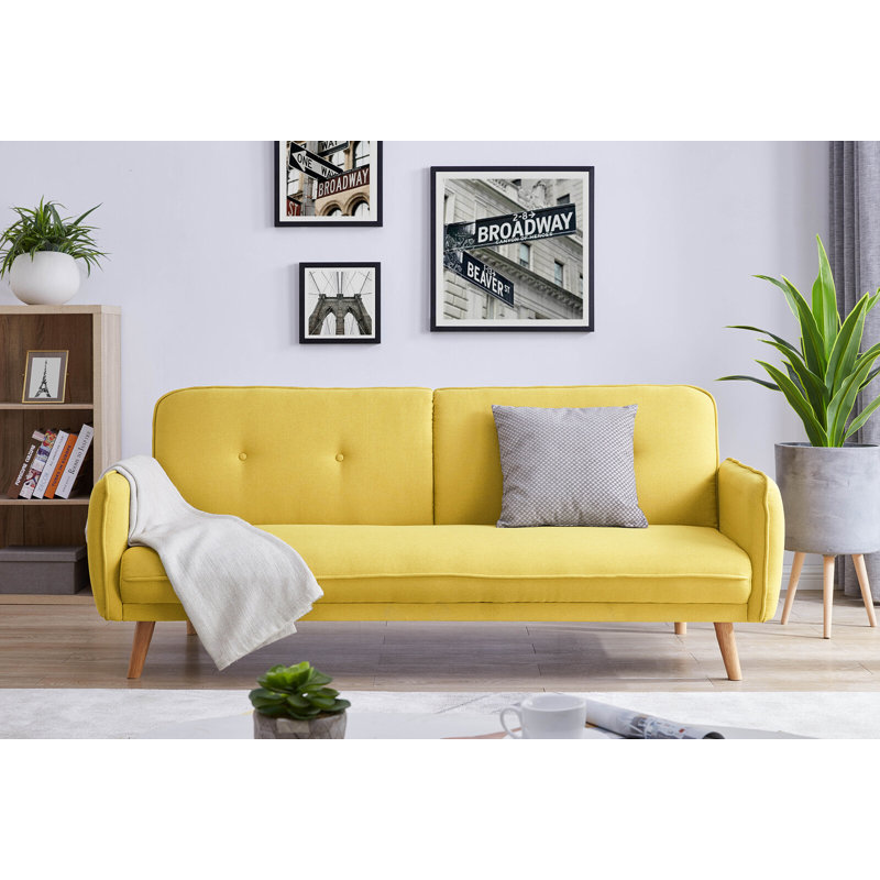 Liya 3 Seater Velvet Sofa Bed