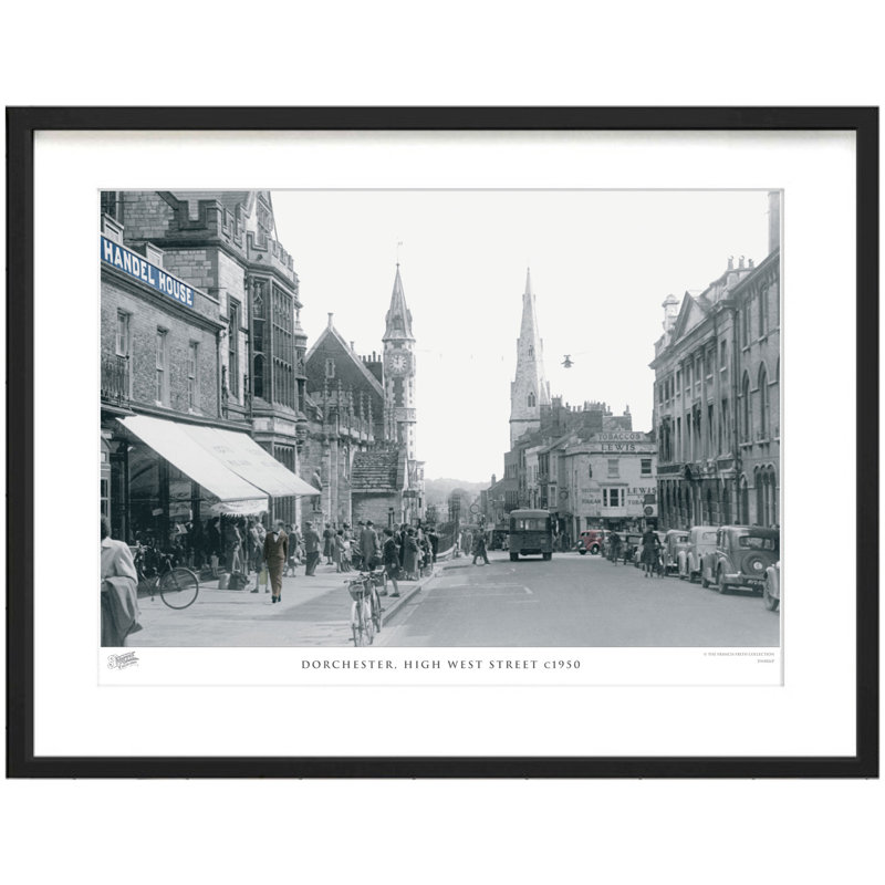 Clapham Junction, Railway Junction 1899 by Francis Frith - Single Picture Frame Print, 45cm H x 60cm W x 2.3cm D