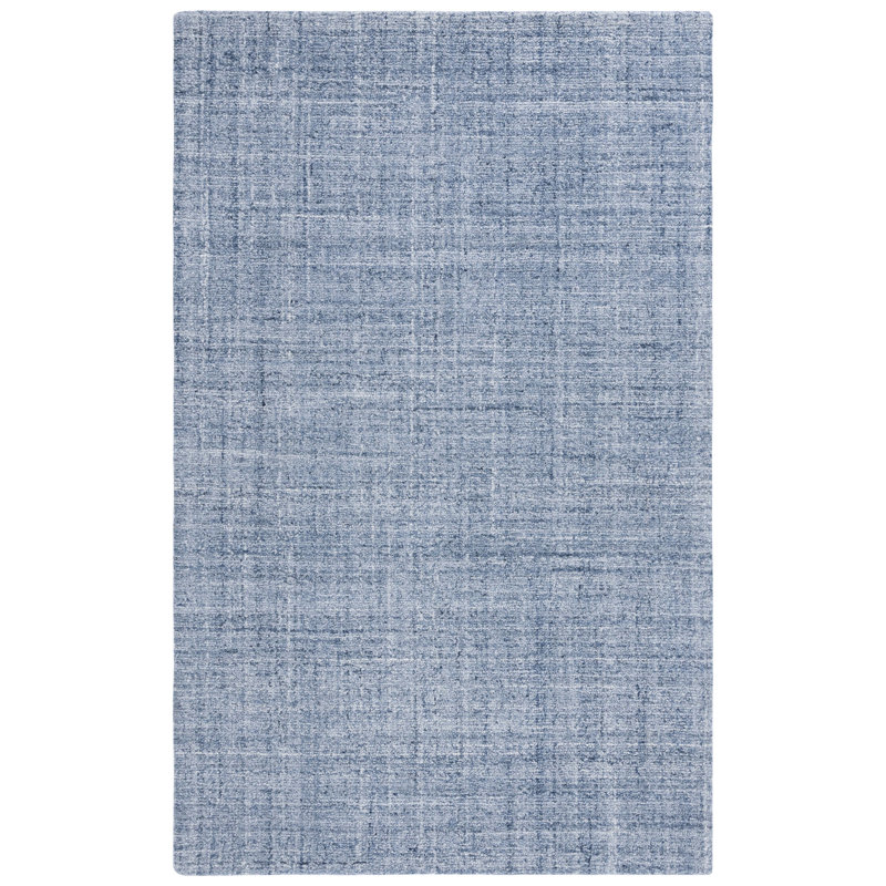 Genc Abstract Hand Tufted Performance Rug, Rectangle 5' x 8'