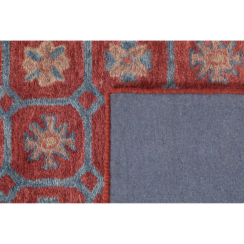 Tapis en laine touffeté à la main, Tapis de couloir 2 pi 6 po x 8 pi