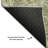 Premium Machine Washable Gurubaksh AMF1150 Global Rug-1266123800