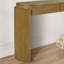 Console élégante avec 2 tiroirs et une conception cannelée pour le vestibule du vestibule-937677062