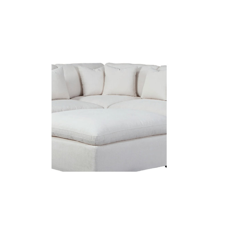 Hibba Upholstered L-Shaped Sectional Symmetrical