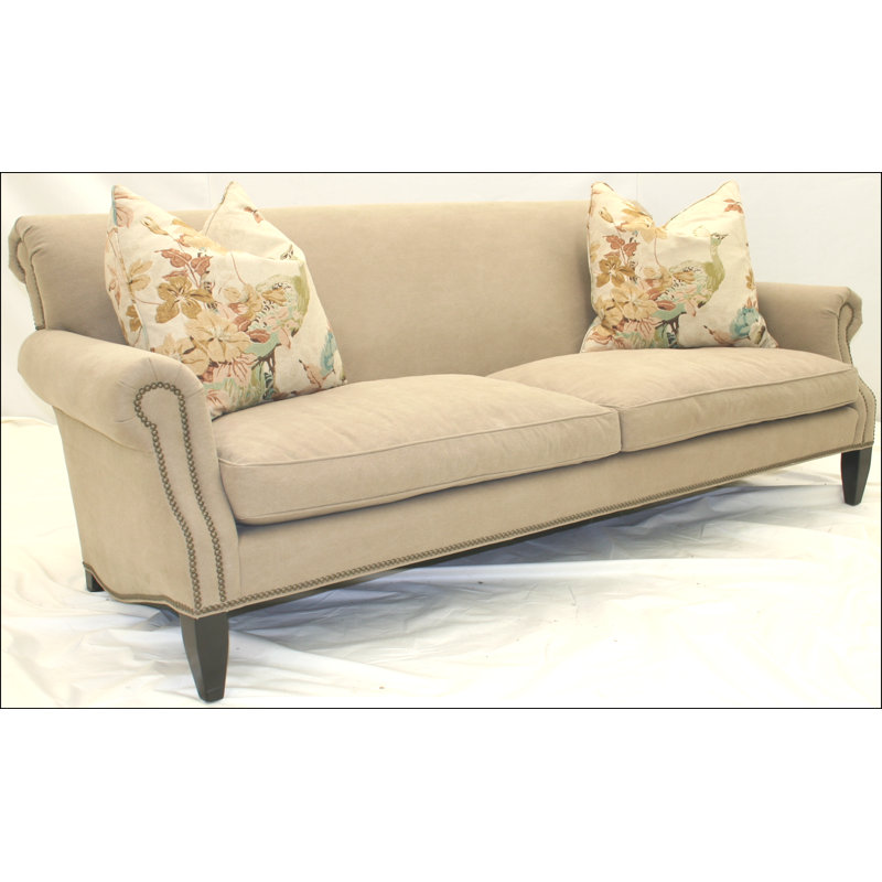 Leather Sofa, Bristol 5410, Pewter, Natural