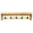 Nicola Solid Wood 5 - Hook Wall Mounted Coat Rack