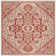 Glass Hooked Red/Cream Indoor/Outdoor Rug