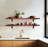 Christyne 2 Piece Oak Solid Wood Bracket Shelf-870994021