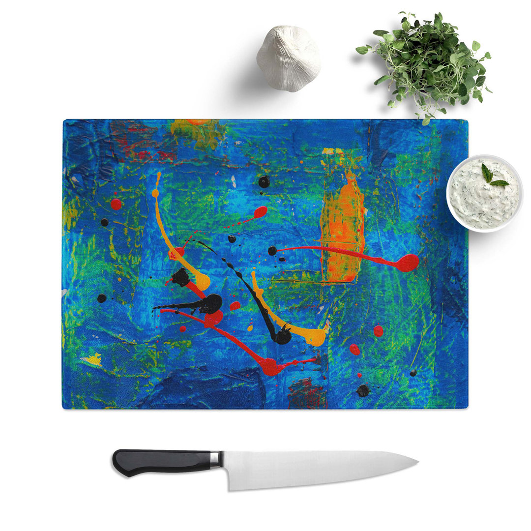 Tempered Glass Art Painting Vol.325 Chopping Board