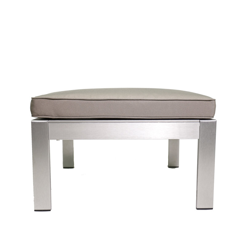 Repose-pieds d'extérieur avec coussin Karen