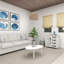 Buffet décoratif 1 porte Duxbury