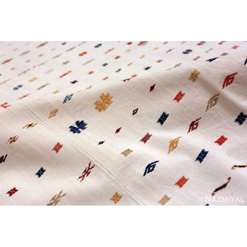 One-of-a-Kind Rectangle 6' X 6'5" Flatweave Area Rug