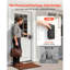 Serrure de porte sans clé, pêne dormant électronique avec codes d'utilisateur personnalisables, conception innovante à prise facile, serrure à clé, verrouillage automatique, mot de passe anti-fouillis, clavier rétroéclairé, pour la maison, noir mat-122566982
