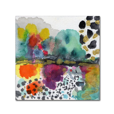 Berkley 'Aftermath' Print on Wrapped Canvas
