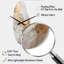 Horloge murale beige Zyla-1551055673