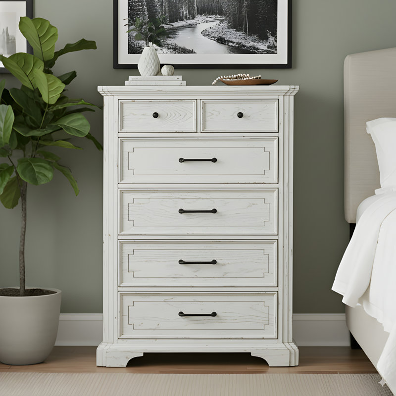 Commode 6 tiroirs Bred