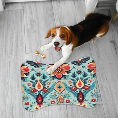 Boho Colors - Tapis d'alimentation en os 1 pièce
