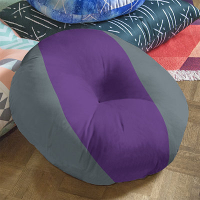 Striped Reversible Throw Pillow