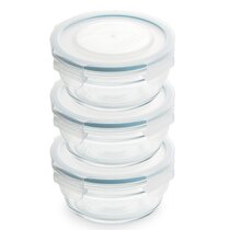 Rebrilliant Ryder Glass Food Storage Containers - 4 Three