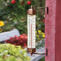 1 Pc Sun Art Thermomètre Extérieur Décoratif 12 Rose Motif - Temu Canada