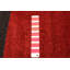 Tapis abstrait rouge / crème / brun foncé Saliha-1389864982