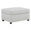 Canapé modulaire de rangement en L à 3 sièges 118,11 po Hymes avec coussin détachable, canapé modulaire avec repose-pieds-132785873