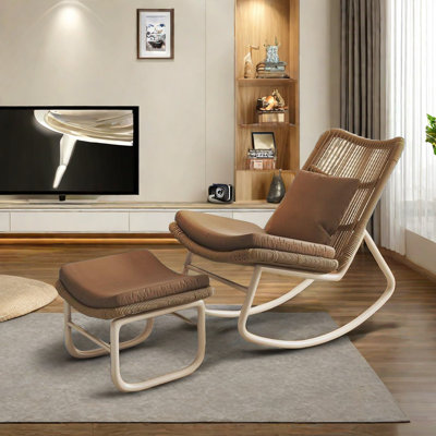 Chaise berçante écologique en PE